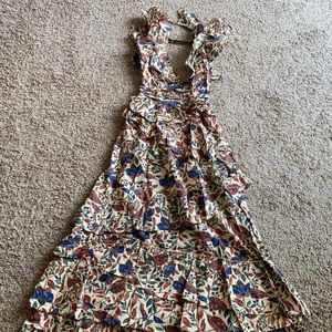 House of Harlow maxi ruffle dress